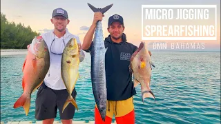 Micro Jigging and Spearfishing in Bimini Bahamas is INCREDIBLE | Offshore Micro Jigging | JohnnyJigs