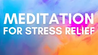 5 min Breath Meditation for Stress Relief | Heart and Belly Breath Meditation for Anxiety