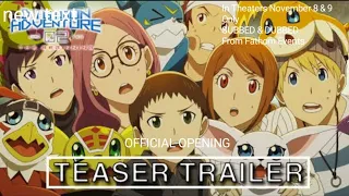 Digimon Adventure 02 THE BEGINNING Official Opening Trailer Full (HD)