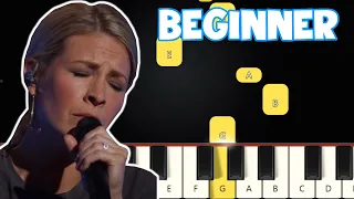 Goodness Of God - Bethel Music | Beginner Piano Tutorial | Easy Piano