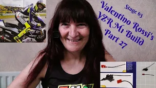 The Build of Valentino Rossi's YZR M1 Motorcycle Model Part 27