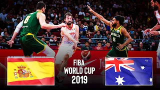 Spain 🇪🇸 vs Australia 🇦🇺 | SEMI-FINAL | Classic Full Games - FIBA Basketball World Cup 2019