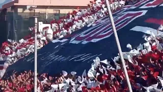 Reggina vs Cosenza (superb atmosphere created by the Curva Sud Reggina)