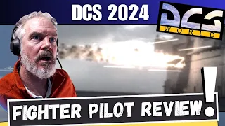 'IN HOT!' - Fighter Pilot REVIEWS DCS 2024 Cinematic!