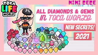 Khám Phá 💡 #2 | Thu Thập TẤT CẢ Kim Cương Đá Quý Ở Đâu? 🤩💎 Bật Mí Các Bí Mật! | ALL DIAMONDS/GEMS