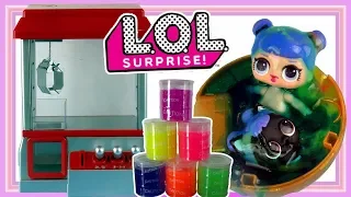 LOL Surprise & Poławiacz Słodyczy • Losujemy Slime !!! • Kąpiel w Glucie !!! • gry dla dzieci