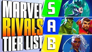 Ranking EVERY Character From BEST to WORST | Marvel Rivals Tier List | Early Impressions