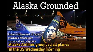 Alaska Airlines grounded all planes in the US Wednesday morning | YT News