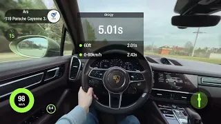 Porsche Cayenne 3.0 2018 Stage 1 400 hp