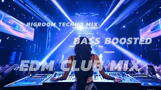 Club Mix 2024 🎧 Bass Boosted Club Party Music 🎧 EDM Big room techno 4K