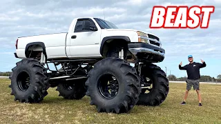 I Bought a GIGANTIC Mud Truck and It FREAKING RIPS!!!