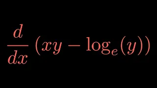 Implicit and Logarithmic Differentiation | Calculus