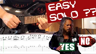 [TAB] Fade To Black INTRO SOLO Guitar Lesson - Metallica | Slow Tempo Guitar Tutorial