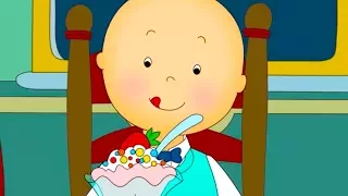 Caillou en Français - Caillou et  dessert cinq étoiles | dessin animé complet en francais