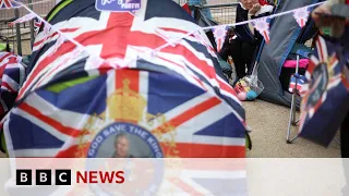 Coronation preparations underway in London - BBC News