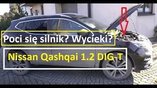 Nissan Qashqai 1.2 Dig -t 115KM |  Stan po 90tys km | Czy się poci? Czy są wycieki oleju?