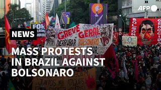 Mass protests in Brazil against President Bolsonaro | AFP