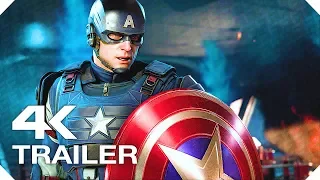 Мстители Marvel (Marvel's Avengers) — «День Мстителей» | РУССКИЙ ТРЕЙЛЕР #1 (4K, 2019) | E3 Game