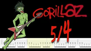 Gorillaz - 54 (Bass Tabs) By @ChamisBass  #chamisbass  #gorillazbass