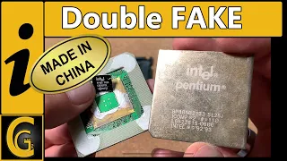 Testing & Teardown of China Faked Pentium 133MHz Socket 7 CPU