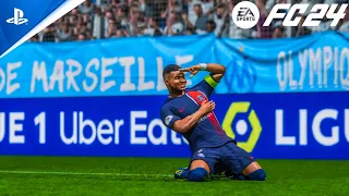 FC 24 - Marseille vs PSG - Ligue 1 23/24 | 4K