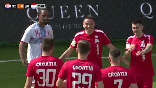 HRVATSKA vs LUKSEMBURG 18:0 (2. kolo, skupina C, Socca EuroCup 2024.)