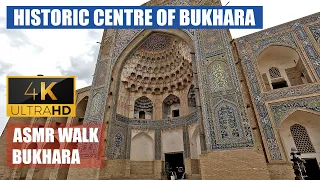 【4K】Walking BUKHARA - medieval city in Central Asia. Welcome to Uzbekistan.