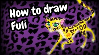 Lion Guard : How to easily draw Fuli 🐆