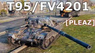 World of Tanks T95/FV4201 Chieftain - 11,300 Damage In 5 Minutes