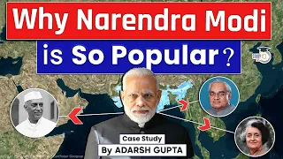 Why Narendra Modi is So Popular? Rise of BJP | UPSC Mains