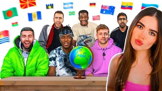 Rose Reacts to SIDEMEN FLAG CHALLENGE!