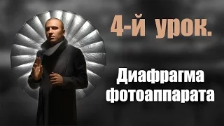 Диафрагма и глубина резкости. Урок 4