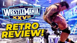 Retro Ups & Downs: WWE WrestleMania XXVII Review