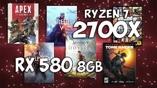 Ryzen 2700X + RX 580 8gb New Games // Ultra 1080p