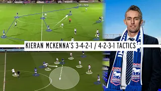 TACTICAL ANALYSIS | Kieran McKenna's 3-4-2-1 / 4-2-3-1 Ipswich Town tactics