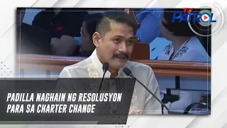 Padilla naghain ng resolusyon para sa charter change | TV Patrol