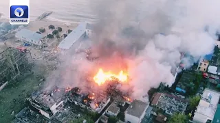 Drone Video Shows Aftermath Of Russian Attack Near Odesa + More | World Today