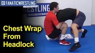 Chest Wrap From Front Headlock Wrestling Techniques by Vladimer Khinchegashvili