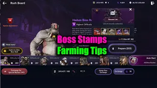 Black Desert Mobile Boss Stamps Farming Tips