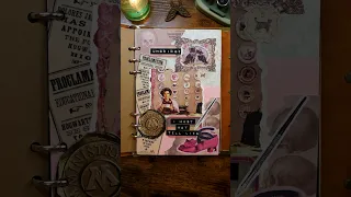 UMBRIDGE🐈 #shorts #journaling #junkjournal #scrapbooking #journal #harrypotter #umbridge #slytherin