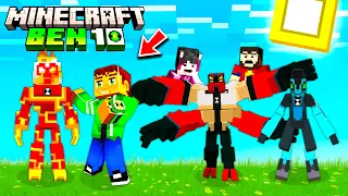 SUNTEM BEN10 in MINECRAFT ? SALVAM LUMEA ?