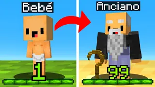 Paso Minecraft pero Tu XP = Tu Edad