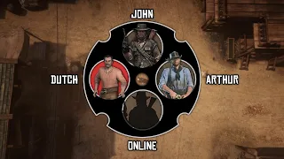 If Red Dead Redemption 2 Had The Same Character Switcher As GTA 5 (Enhanced Version)