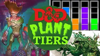 D&D Monster Ranking - Plants