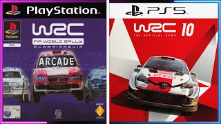 WRC PlayStation Evolution | PS1-PS5 (2001-2021)