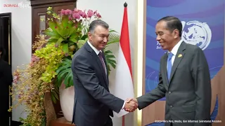 Pertemuan Bilateral Presiden Jokowi dengan PM Tajikistan Qohir Rasulzoda, Bali, 20 Mei 2024