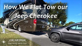 How We Flat Tow our Jeep Cherokee