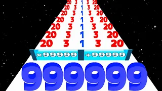 Number Master vs Ball Run 2048 - Satisfying ASMR Gameplay