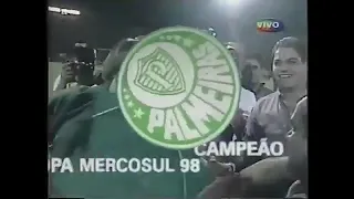 Palmeiras 1x0 Cruzeiro (29/12/1998) - Final Copa Mercosul 1998 (Palmeiras campeão)