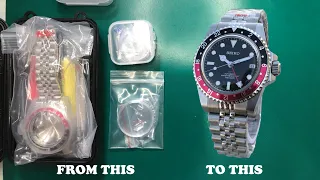 Making a Custom Watch | Using Seiko NH34 Movement